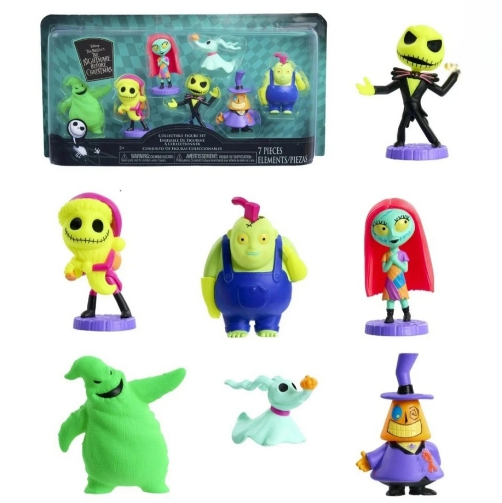 Disney‎ Tim Burton's The Nightmare Before Christmas Collectible Figurines Set